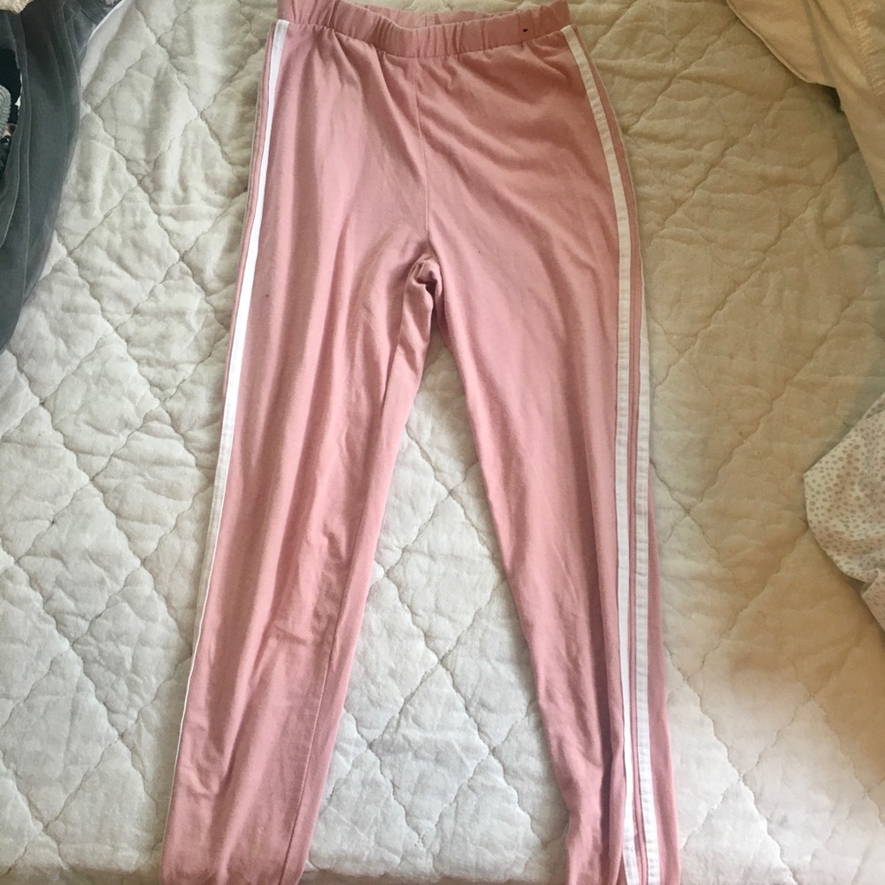 Leggings with elastic waistband